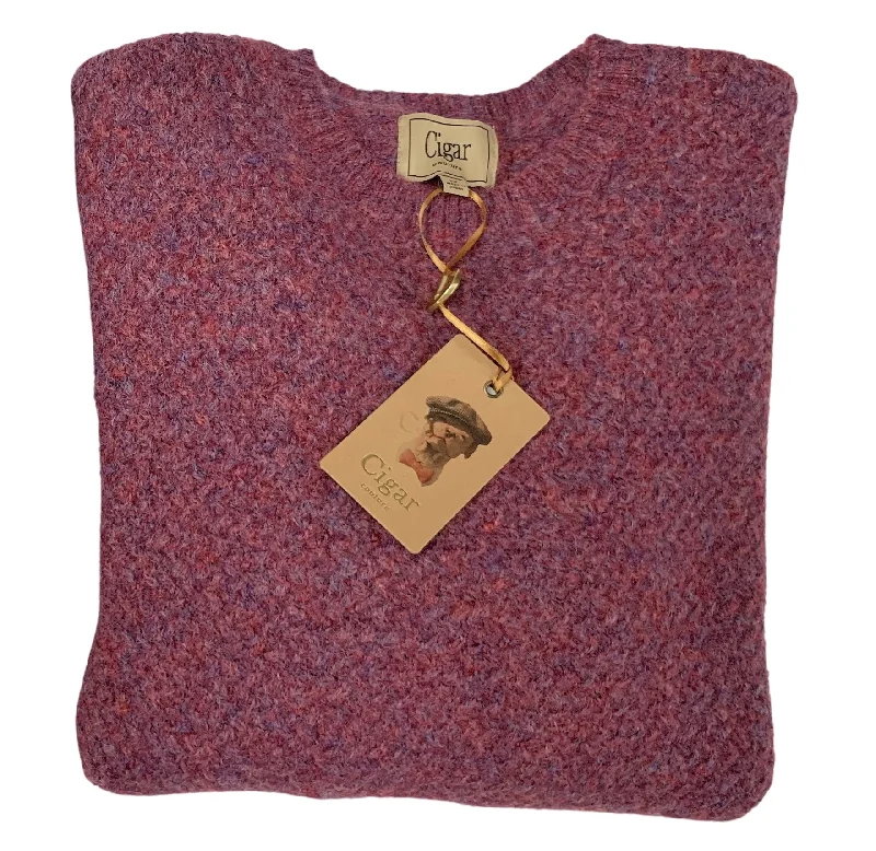 Berragamo CR-354 Crew Neck Sweater - Magenta