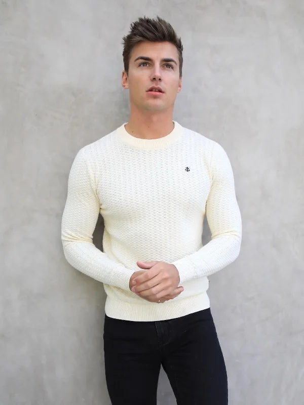 Moreno Relaxed Sweater - Cream