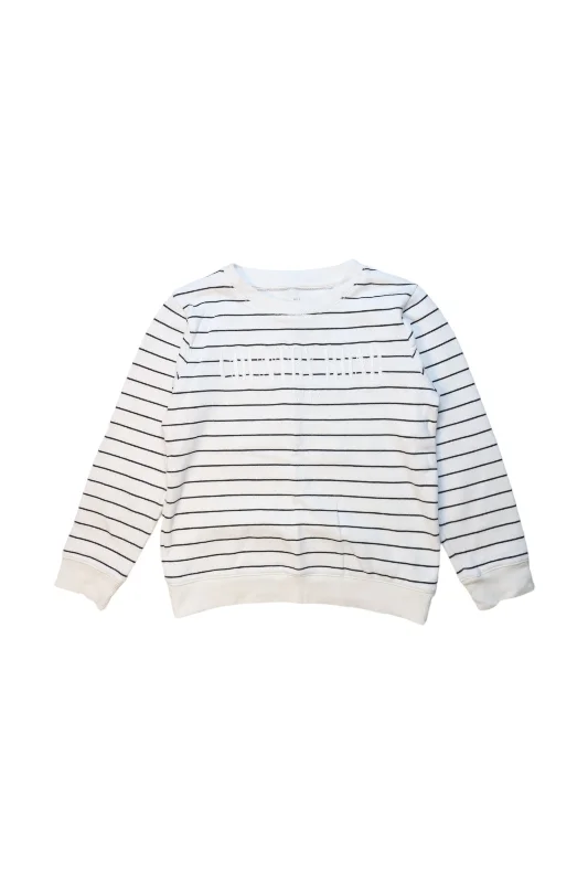 Country Road Striped Crewneck Sweatshirt 6T