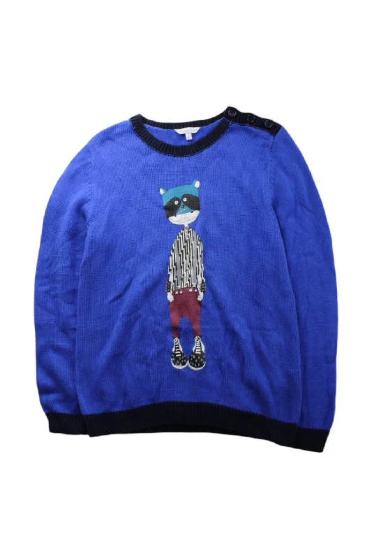 Little Marc Jacobs Raccoon Knit Sweater 12Y