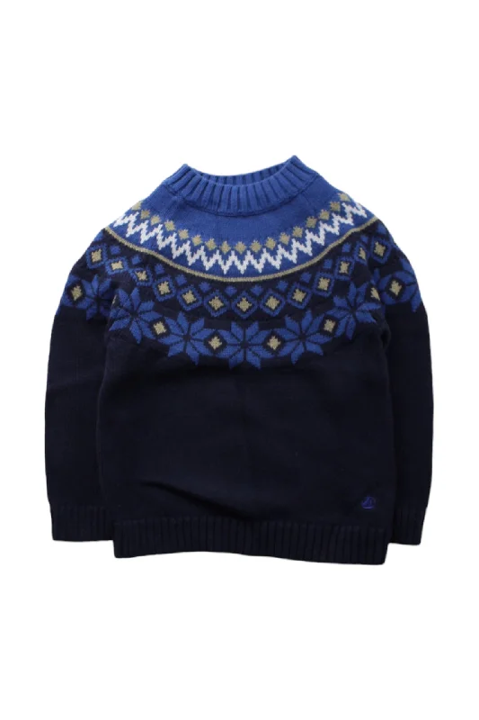 Petit Bateau Knit Sweater 4T