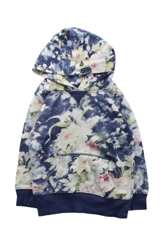 Polo Ralph Lauren Floral Hooded Sweatshirt 4T