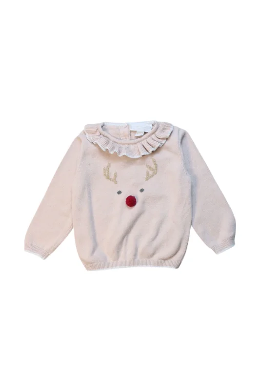 The Little White Company Knit Sweater 9-12M