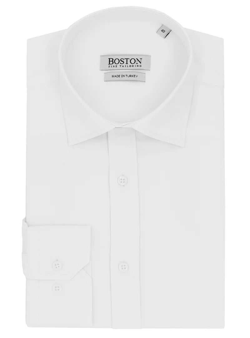 Boston Fine Tailoring - Liberty Business Shirt - White