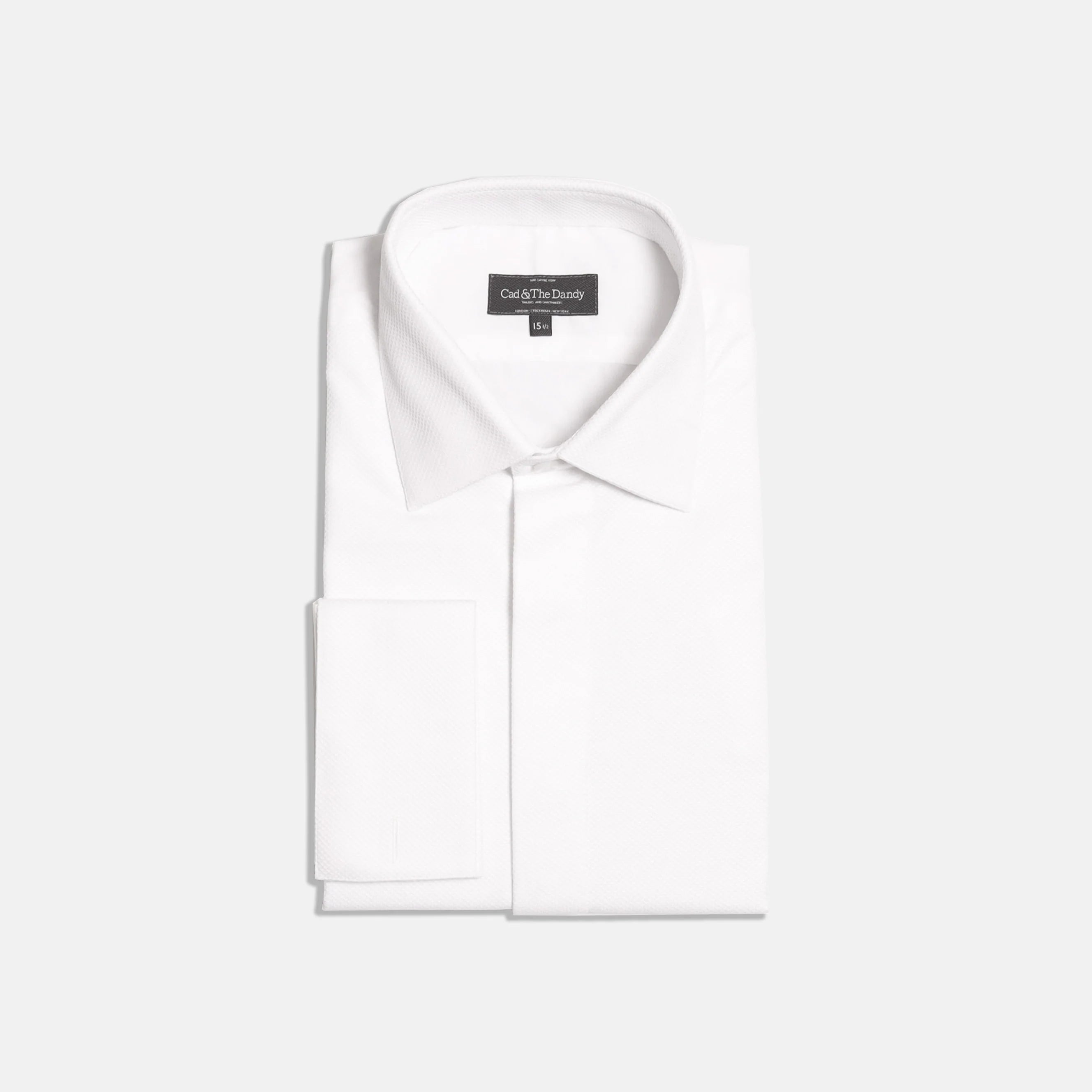 Classic Collar Dress Shirt with Marcella Front