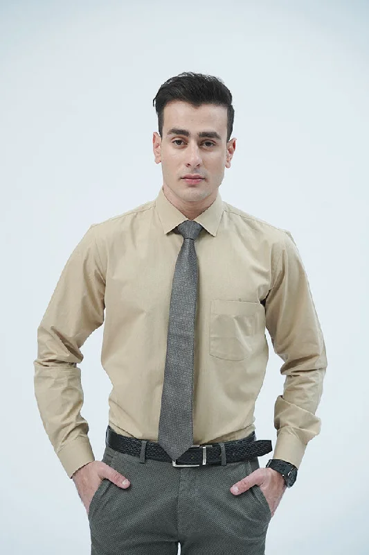 Khaki Dress Shirt