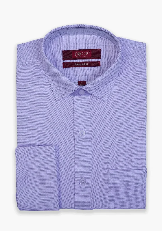 Lilac Double Cuffed Dress Shirt