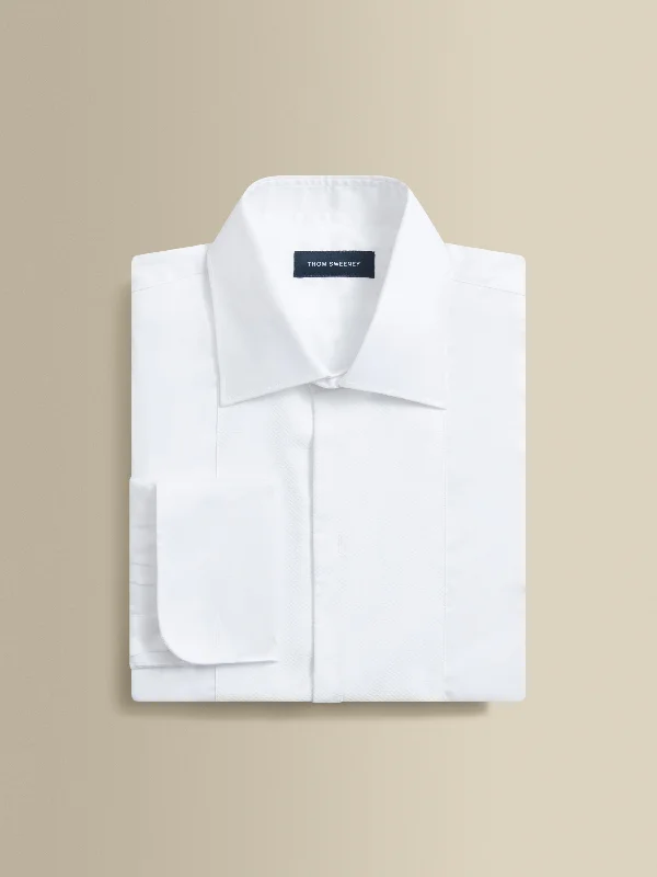 Marcella Bib Front Cotton Formal Shirt