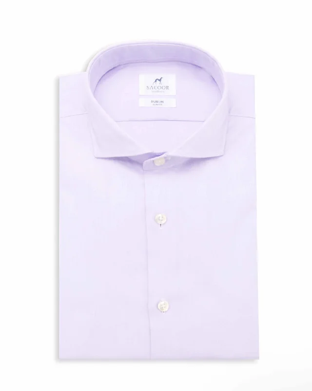 Slim fit oxford cotton formal shirt