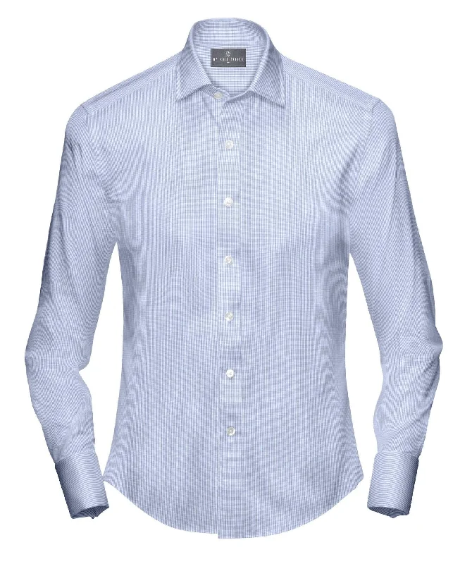 Wrinkle Free Soho Blue Dress Shirt