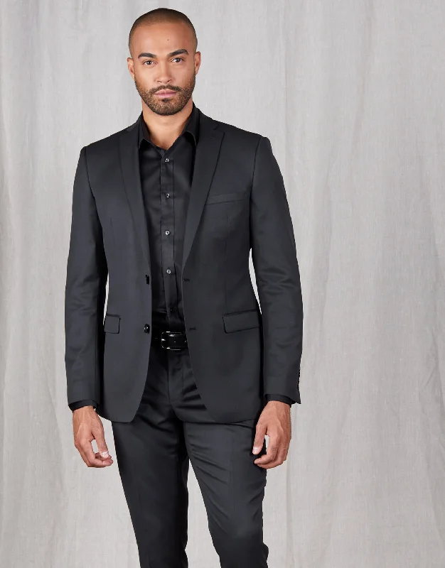 Fresh Black Suit Jacket