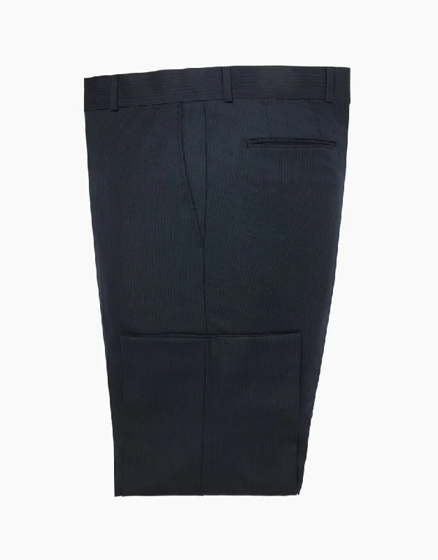 Hollywood Navy Stripe Suit Trouser