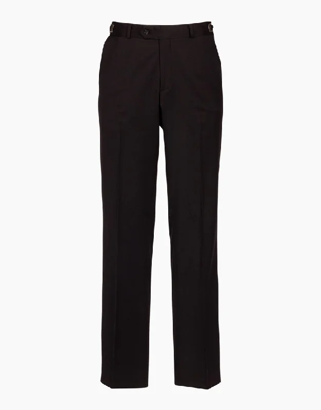 Lancaster Black Suit Trouser