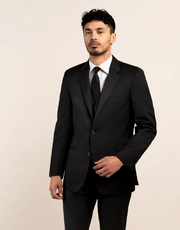 Taylor Black Suit Jacket