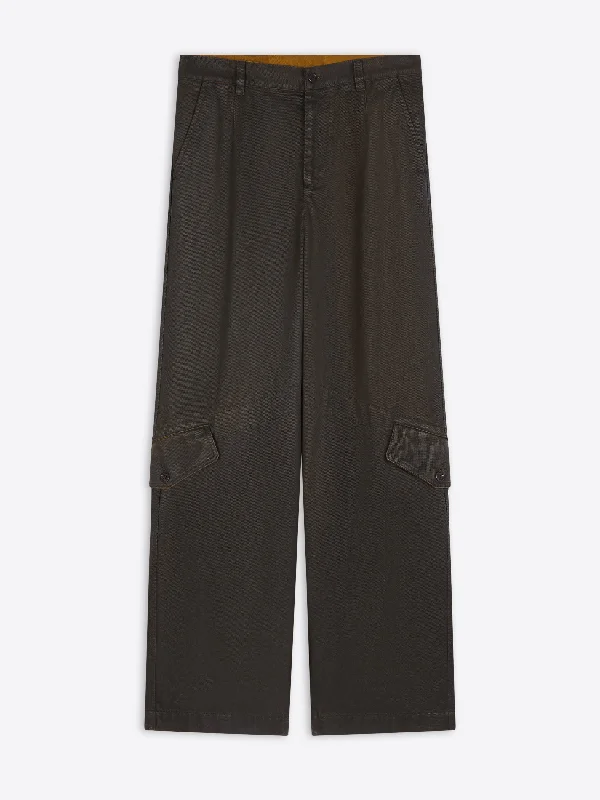 Loose cotton pants