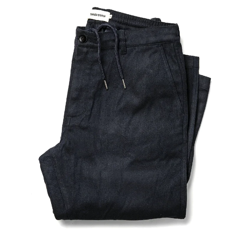 The Carmel Pant in Navy Wool