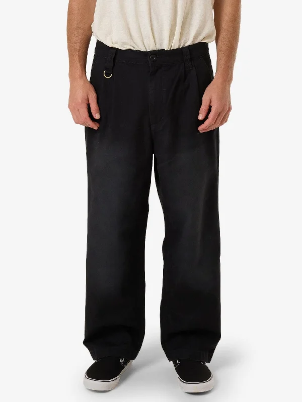 Honour Big Slacker Pant - Black