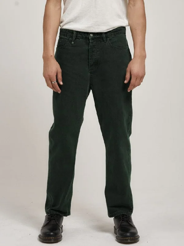 Slacker Denim Jean - Spruce Green