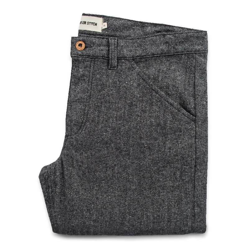 The Camp Pant in Charcoal Donegal