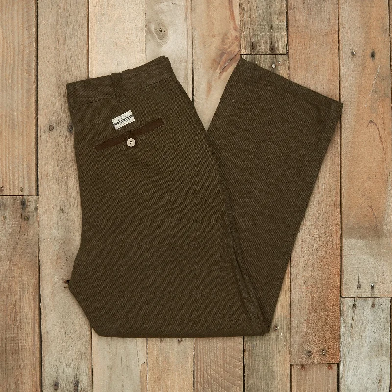 The Ranch Canvas Pant - Brown