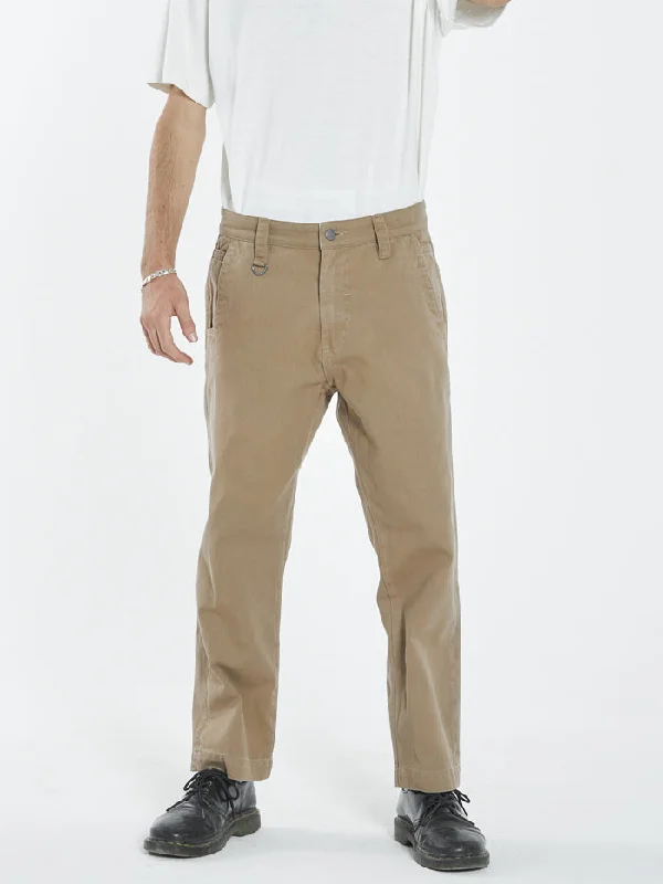 Thrills Union Work Chino Pant - Sand