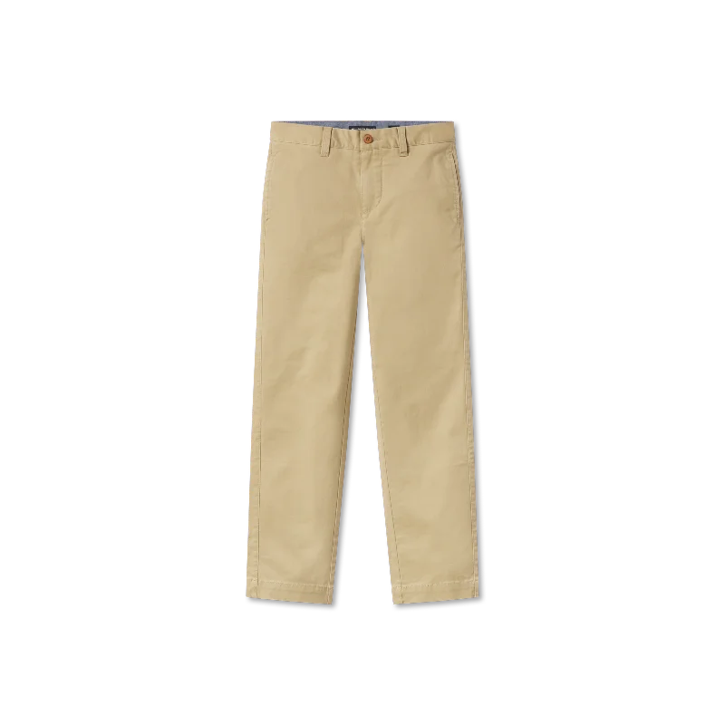 Youth Regatta Stretch Cotton Chino - Khaki